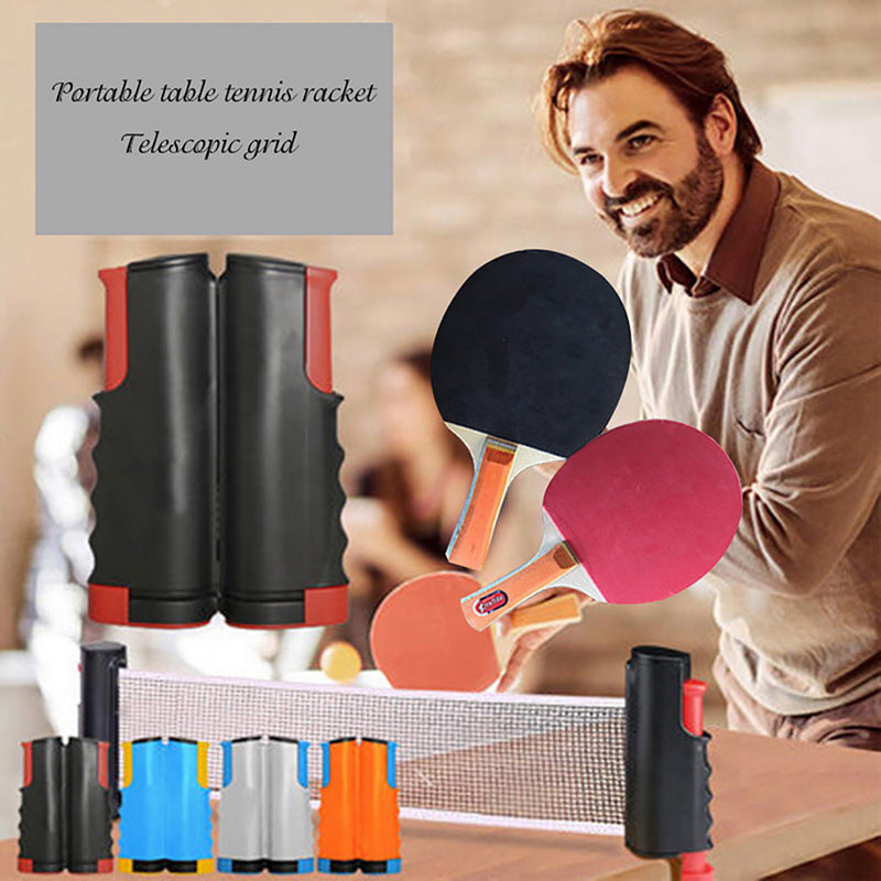 PT-260 Table Tennis Racket & Telescopic Net Set – Portable Ping Pong Kit | Special Offer