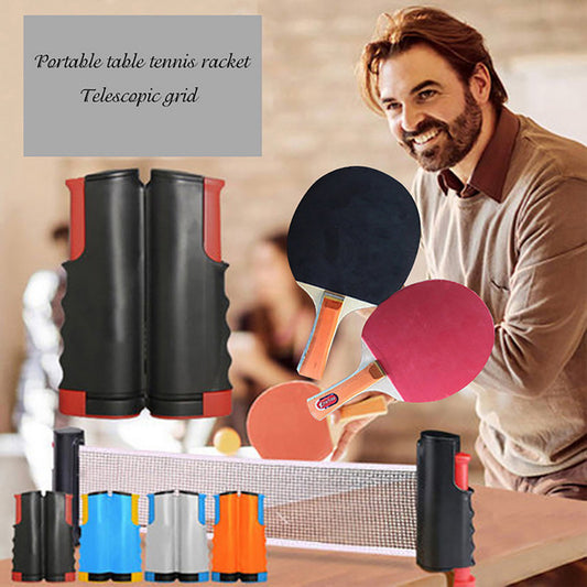 PT-260 Table Tennis Racket & Telescopic Net Set – Portable Ping Pong Kit | Special Offer