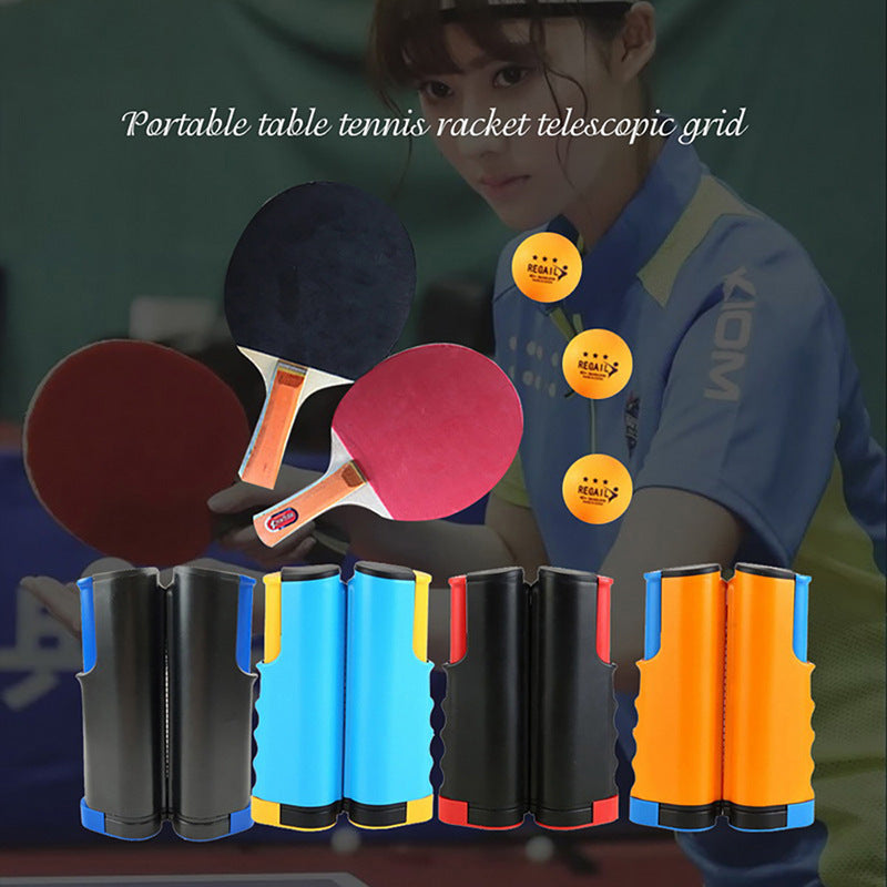 PT-260 Table Tennis Racket & Telescopic Net Set – Portable Ping Pong Kit | Special Offer