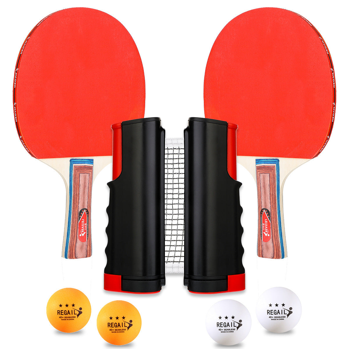 PT-260 Table Tennis Racket & Telescopic Net Set – Portable Ping Pong Kit | Special Offer